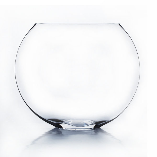 Wrought studio janelle handmade glass table vase reviews wayfair